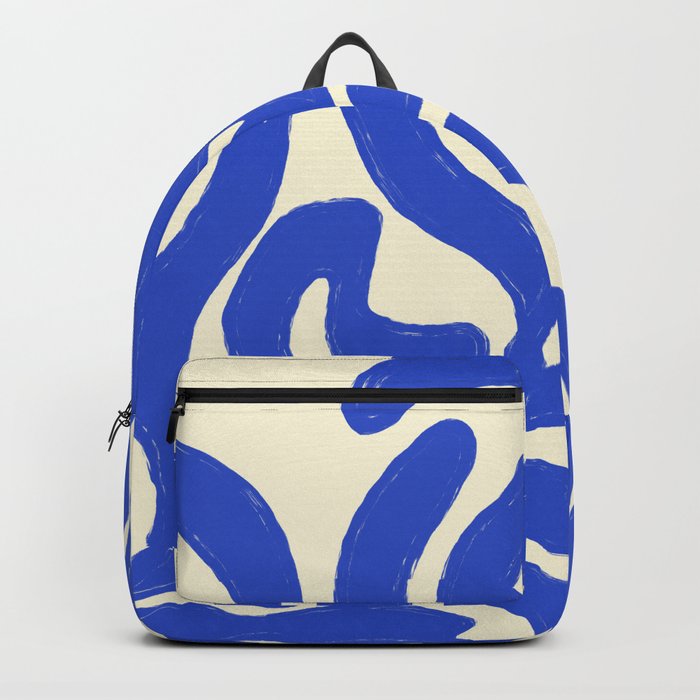 matisse blue leaves Backpack