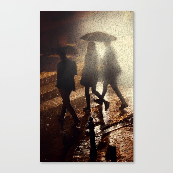 When the rain comes Canvas Print