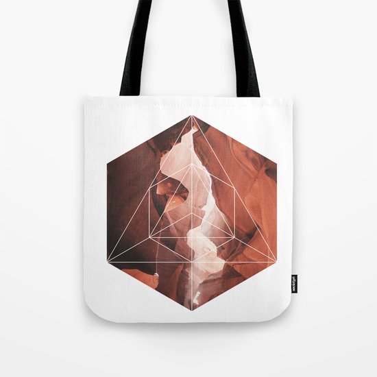 A Great Canyon - Geometric Photography Tote Bag