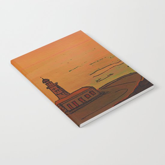 Good Morning / New and Old Lighthouse Fuencaliente La Palma Notebook