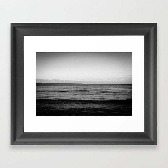 Unforgiving Sea Framed Art Print