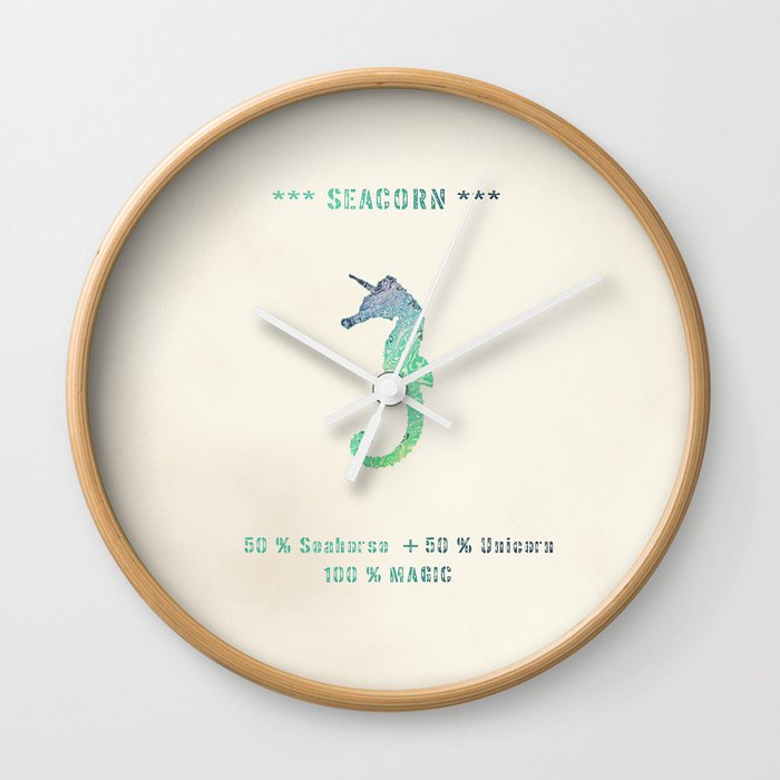 SEACORN Wall Clock