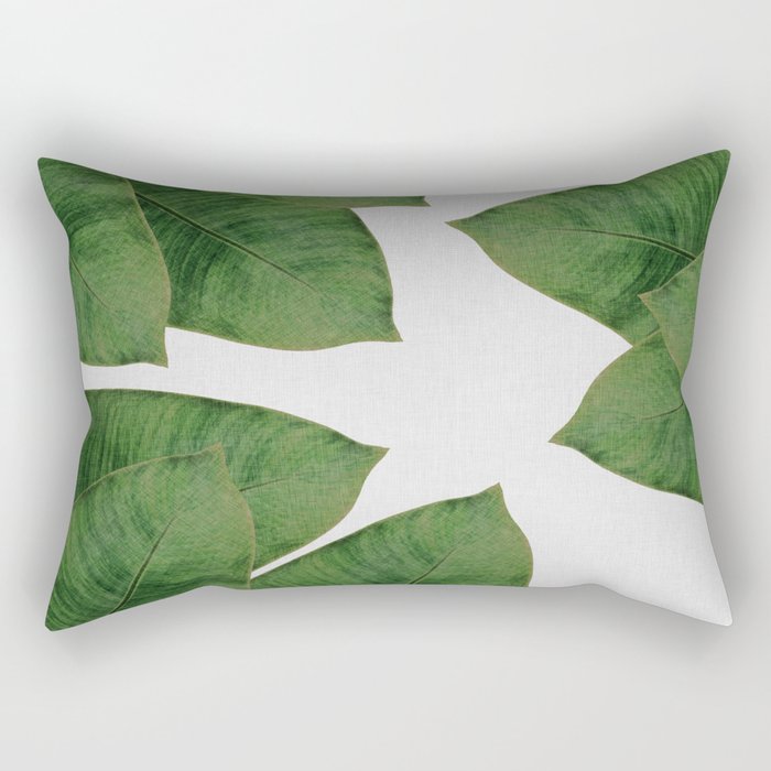 Banana Leaf I Rectangular Pillow