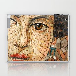 Detail of Woman Portrait. Mosaic art Laptop & iPad Skin
