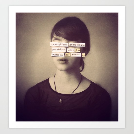 Bare Bones Art Print