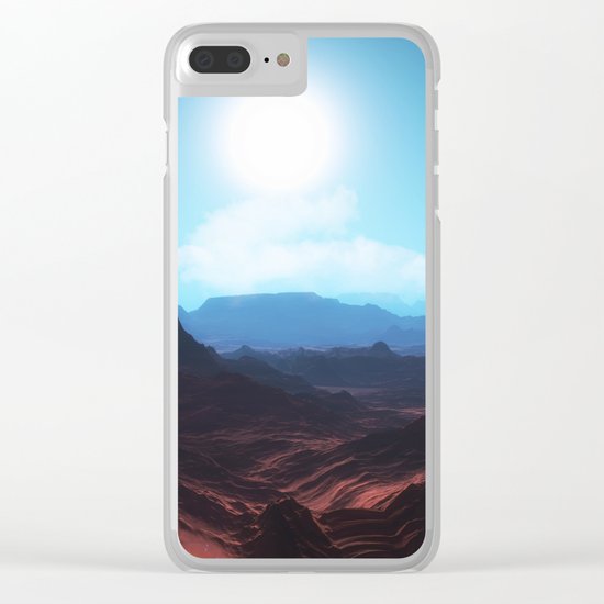 Mountain landscape II Clear iPhone Case