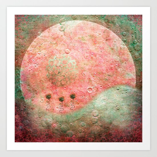 Flores De Luna Art Print