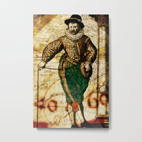 The Traveller Metal Print