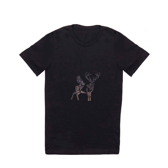 deer & owl T Shirt