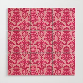 Strawberry Chandelier Pattern 545 Wood Wall Art