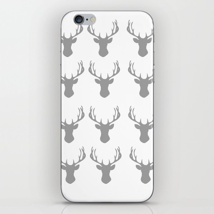 Deer Pattern Print iPhone Skin