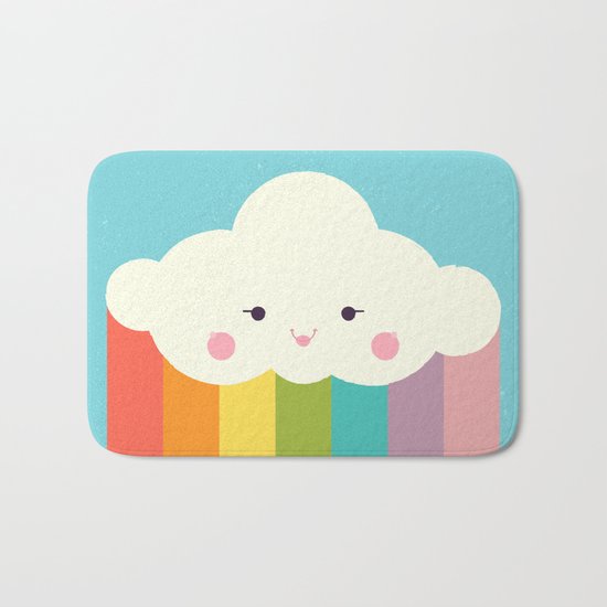 Rainbow Bath Mat