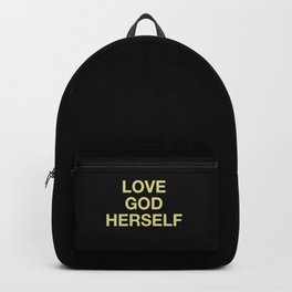 when you love me, you love yourself Backpack | Queenbey, Graphicdesign, Bowdown, Beyhive, Typography, Lemonade, Digital 