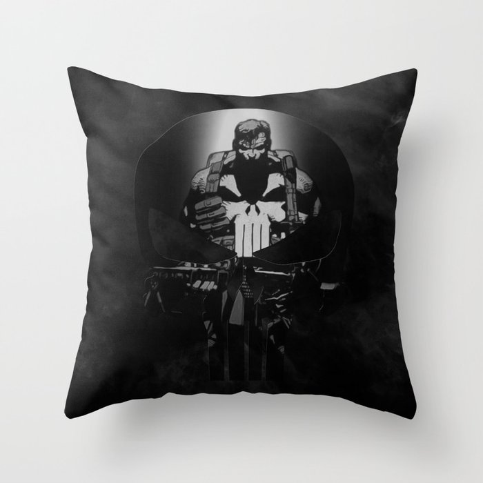 The Punisher Throw Pillow