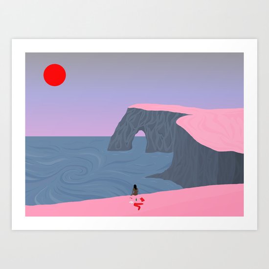 Stripped Art Print