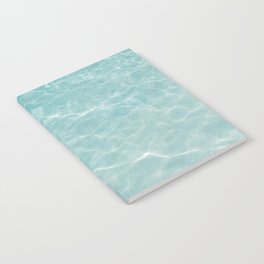 Crystal Clear Soft Turquoise Ocean Dream #1 #wall #art #society6 Notebook