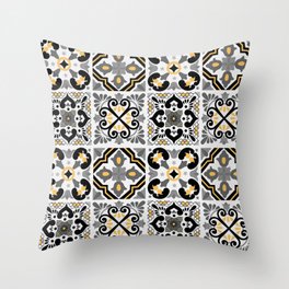 Mediterranean Tiles Design Nº2 Throw Pillow