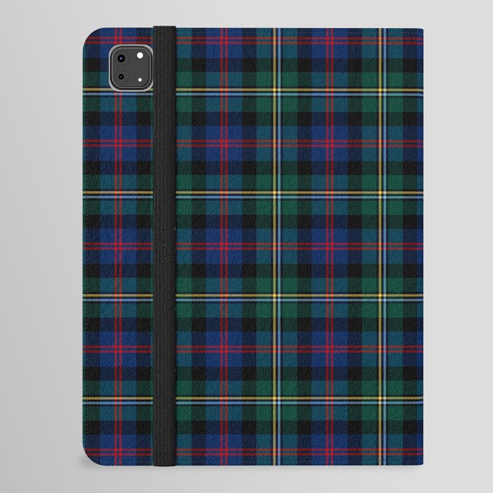 Clan Malcolm Tartan iPad Folio Case