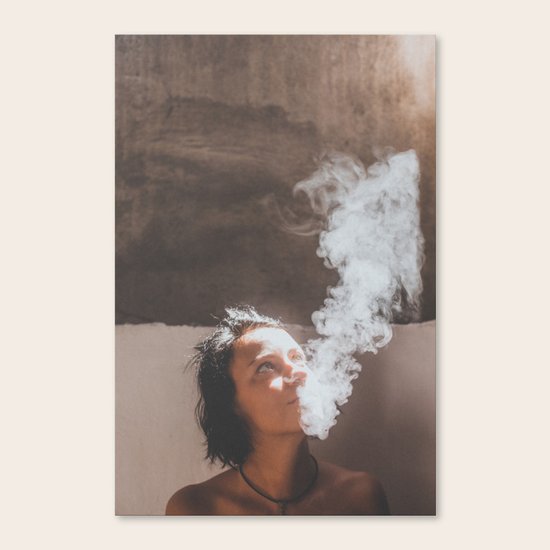 Smoke II Canvas Print