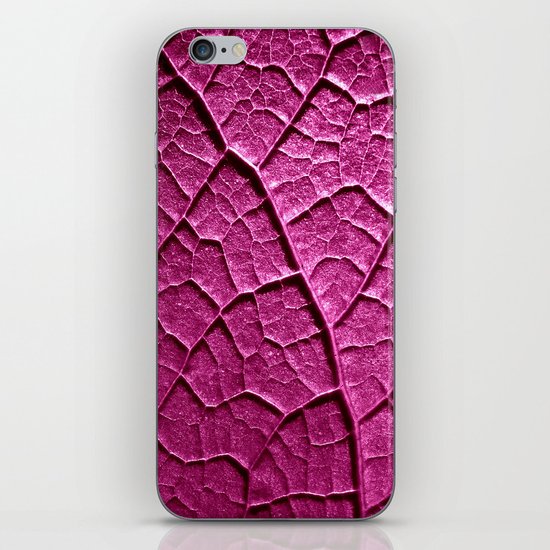 purple leaf iPhone & iPod Skin
