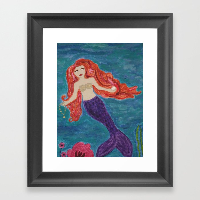 Under the Sea Framed Art Print