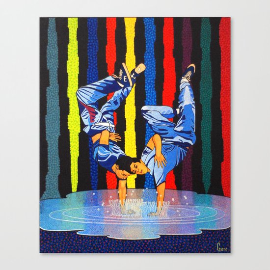 GARO - Twin dance Canvas Print