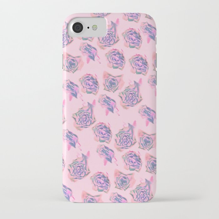 Rose pattern iPhone Case