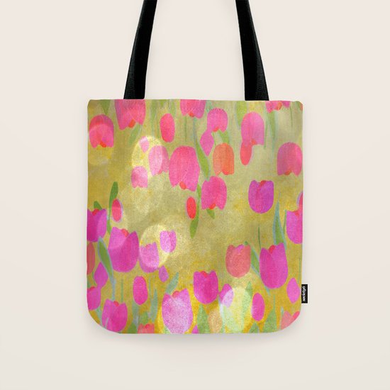 Tulips Love Tote Bag