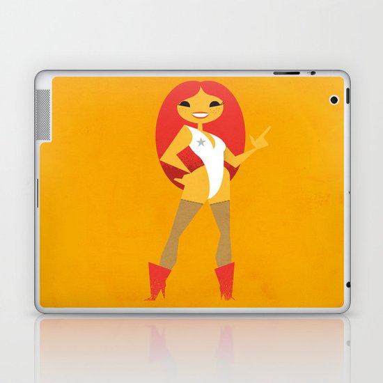 Star Girl Laptop & iPad Skin