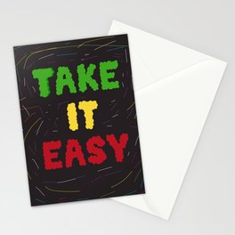 TAKE IT EASY Stationery Cards