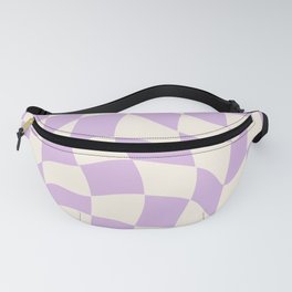 Play Checkers Ube and Cream Fanny Pack