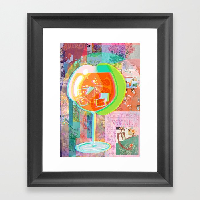 Spritz Me Framed Art Print