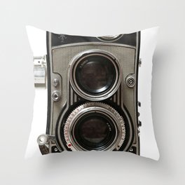 Vintage Camera 01 Throw Pillow