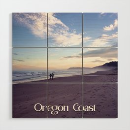 Walks on the Beach | Oregon Coast | Photography in the PNW Wood Wall Art