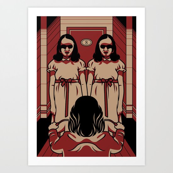 Dark Symmetry Art Print