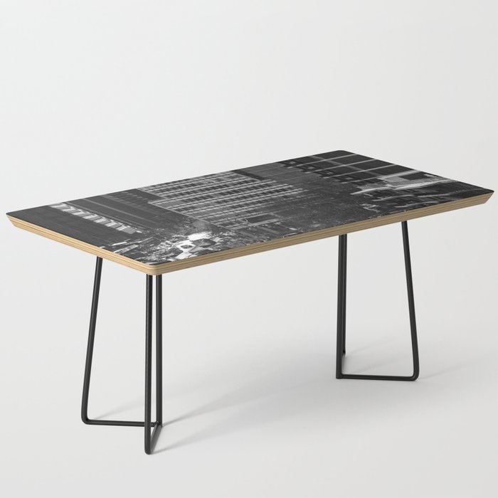 New York Black and White Coffee Table