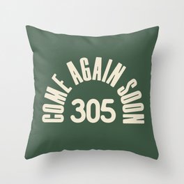 SOON 305 Throw Pillow