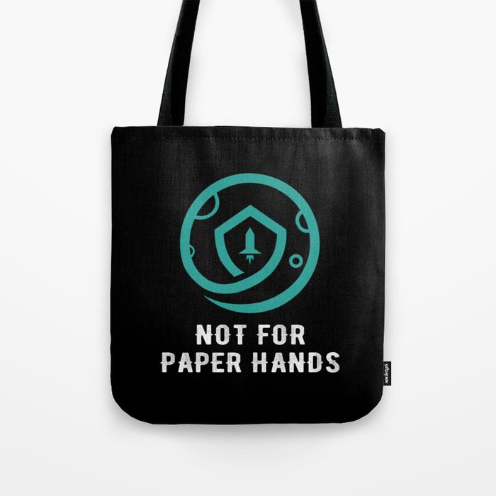 Safemoon To The Moon Not For Paper Hands Tote Bag
