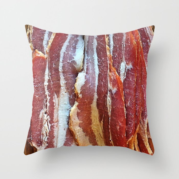 Bacon Throw Pillow