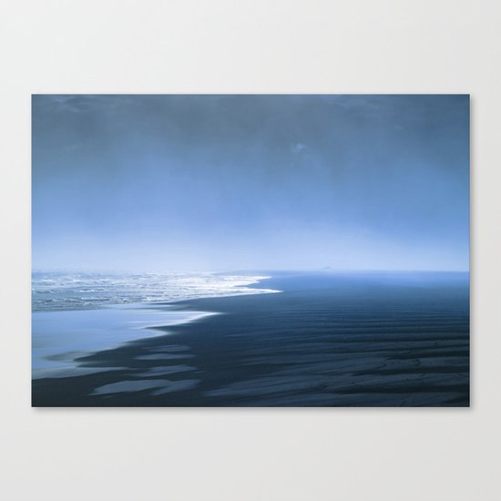 Blue ocean mood Canvas Print