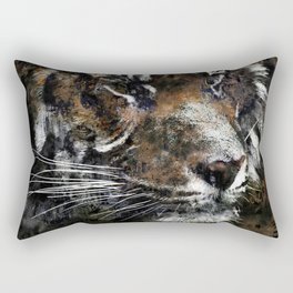 Majestic Tiger Rectangular Pillow