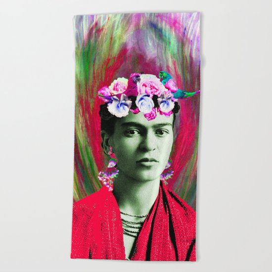 Frida Love's Freeda Beach Towel