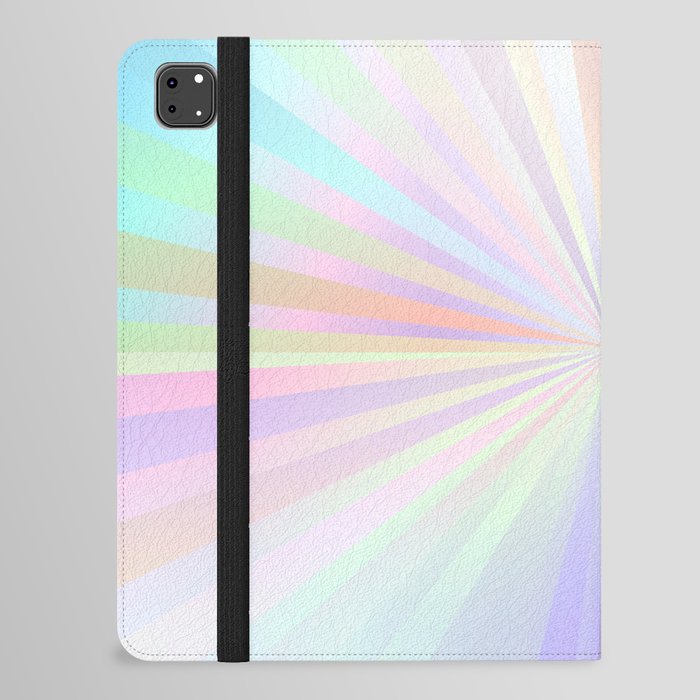 Colorful Summer Rainbow iPad Folio Case