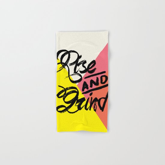 Rise & Grind Hand & Bath Towel