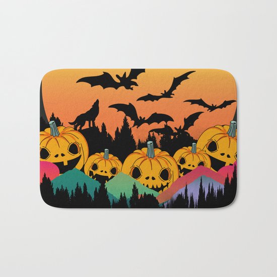 Halloween Bath Mat