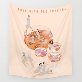 Roll With The Punches Wall Tapestry