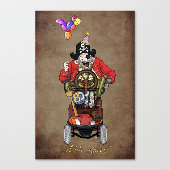 Ahh matey! Canvas Print