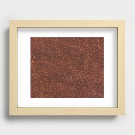 Copper Recessed Framed Print