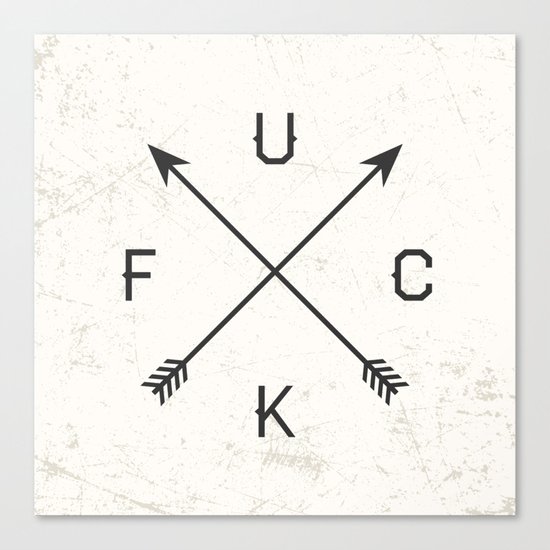 Arrows Canvas Print