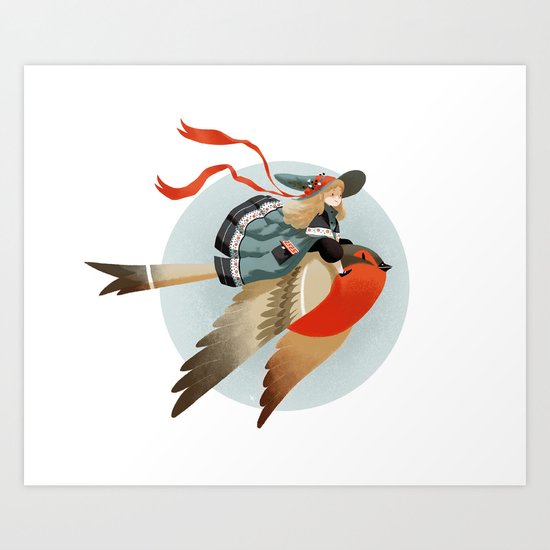 Big Bird Art Print